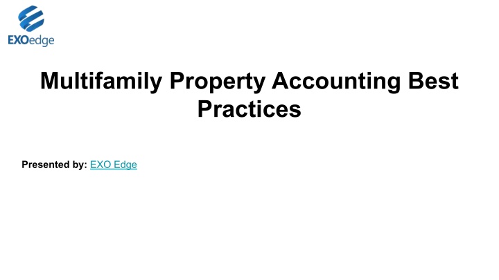 multifamily property accounting best practices