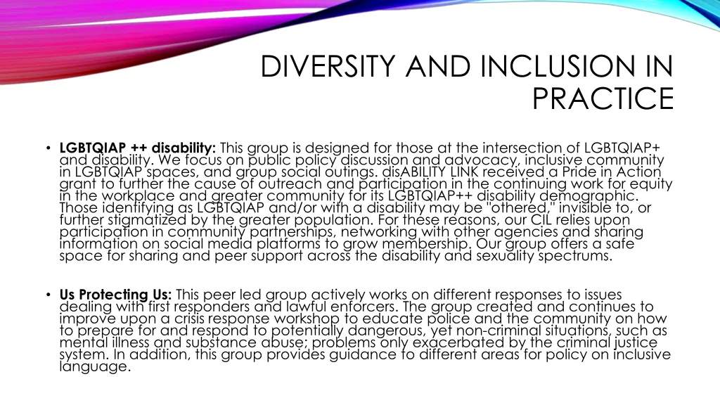 diversity and inclusion in