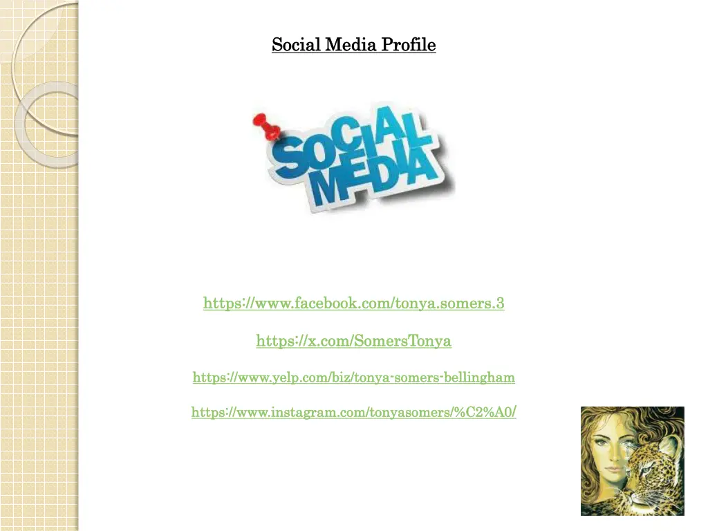 social media profile social media profile