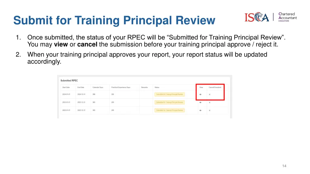 submit for training principal review 1