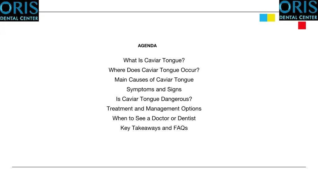 agenda
