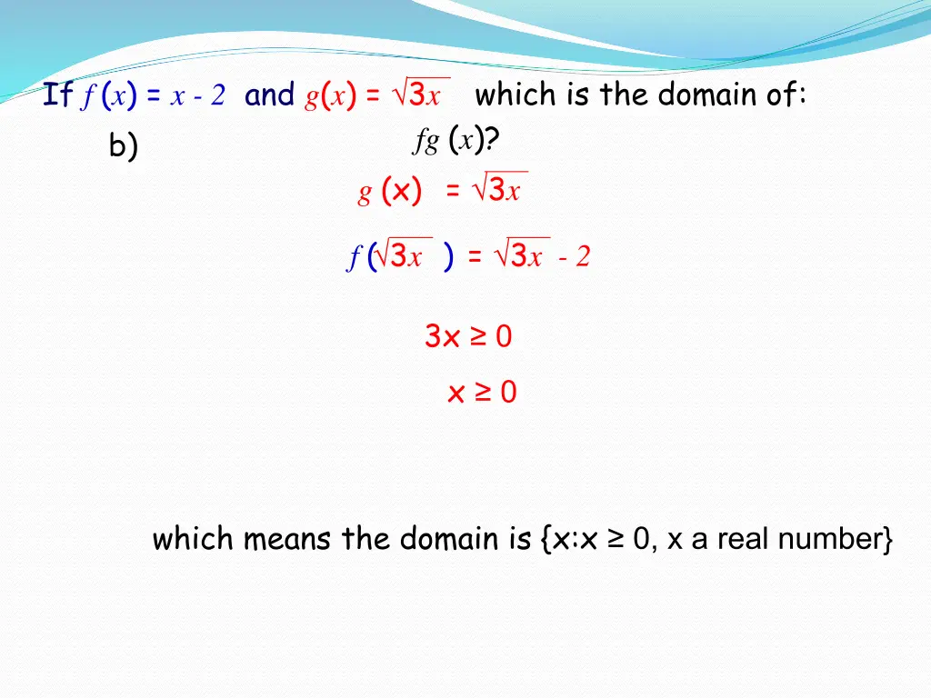 which is the domain of 1