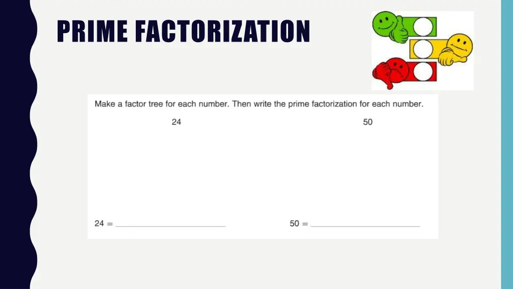 prime factorization