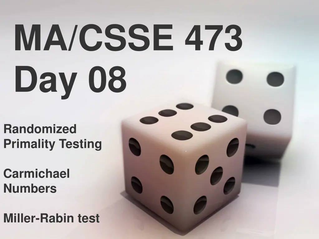 ma csse 473 day 08
