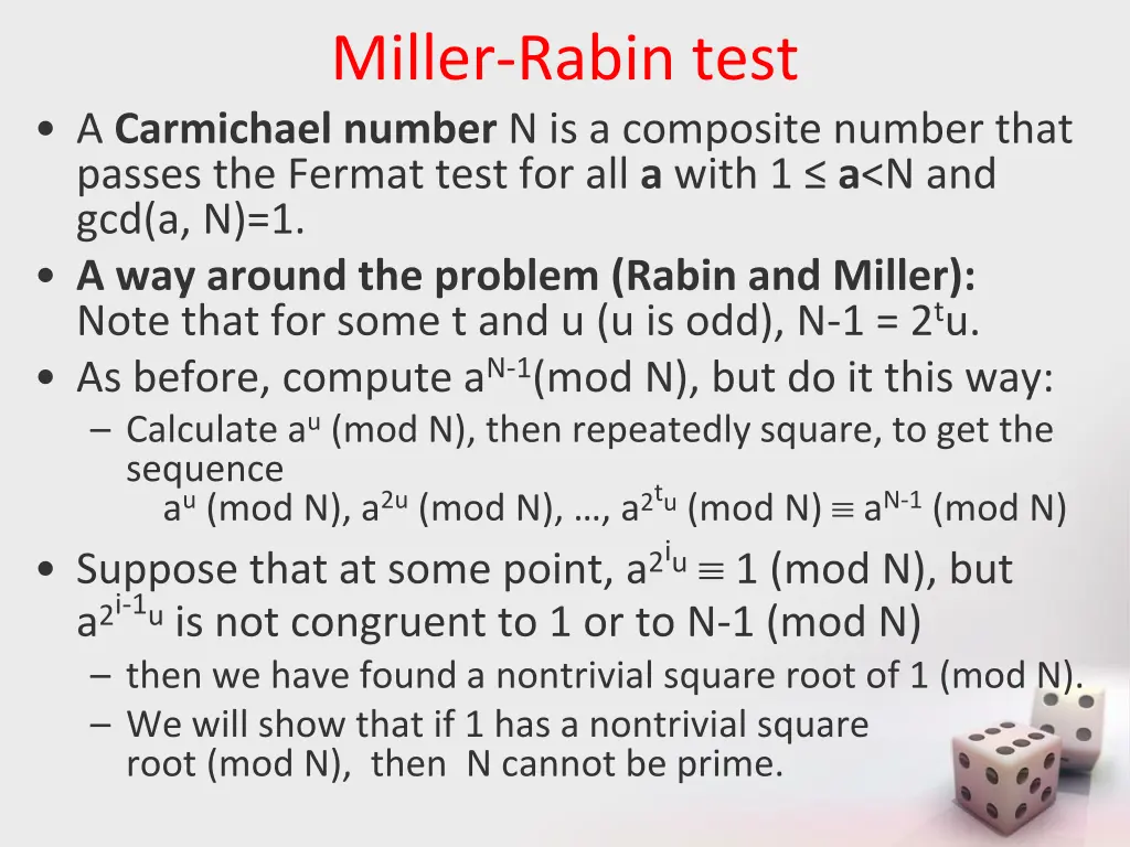 miller rabin test