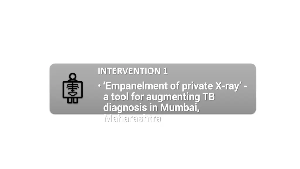 intervention 1 empanelment of private 1