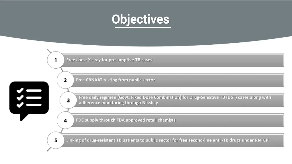 objectives objectives