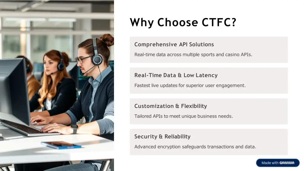why choose ctfc