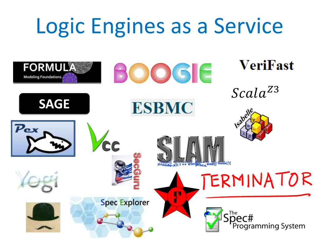 logic engines as a service