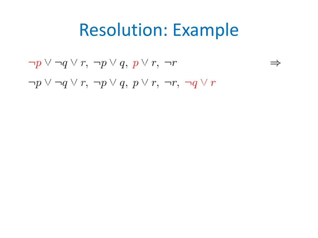 resolution example 1