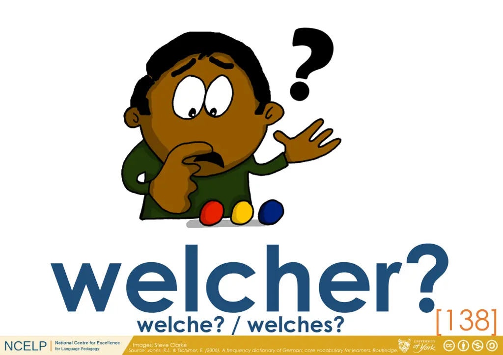 welcher welche welches