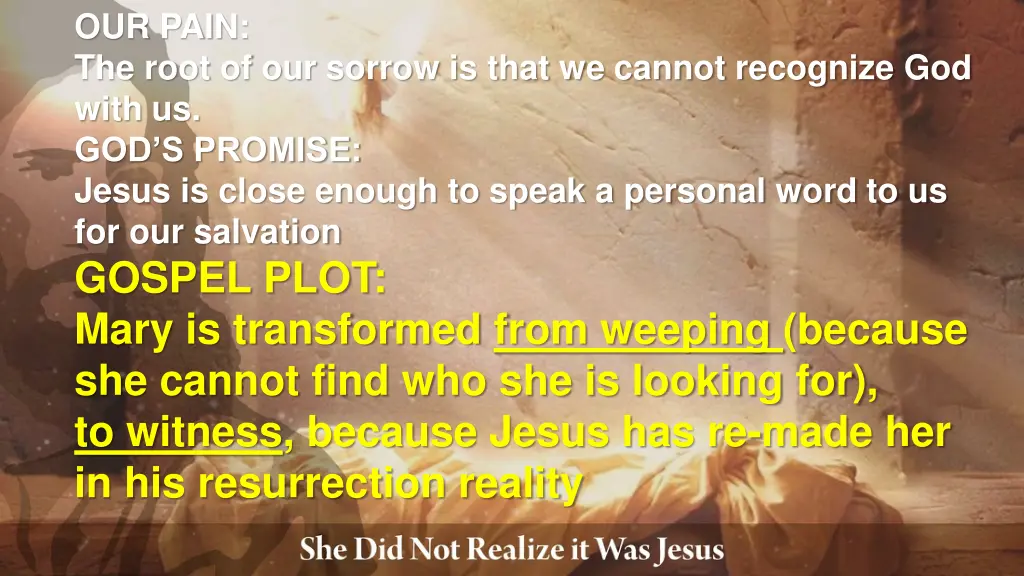 our pain the root of our sorrow is that we cannot 2