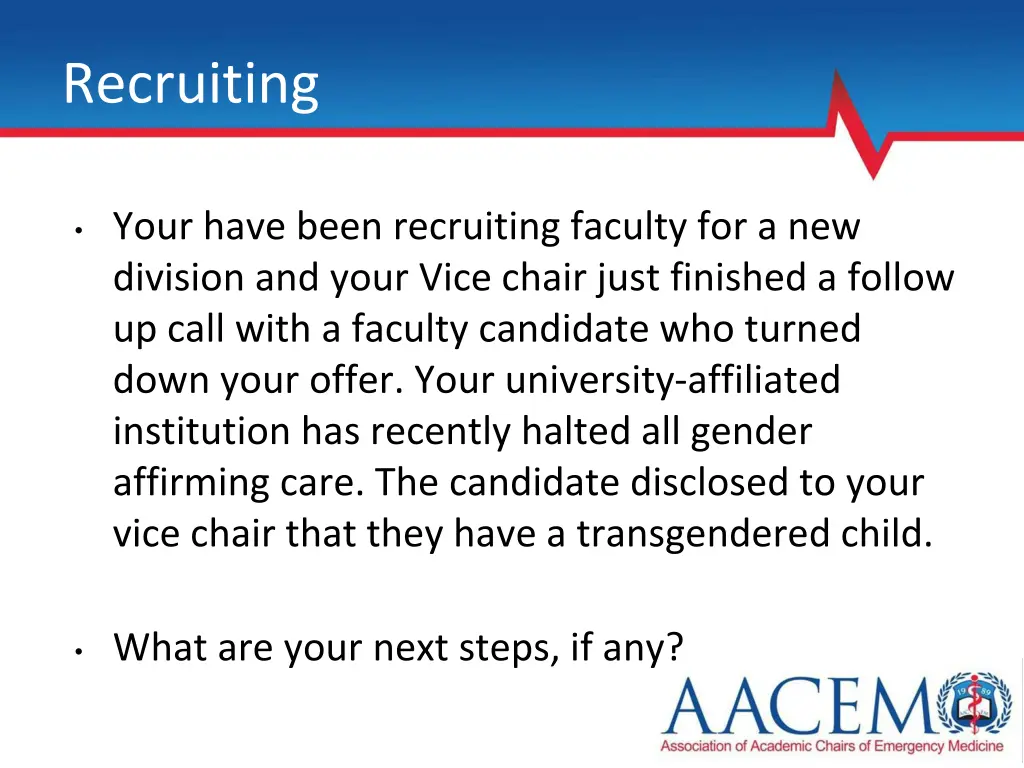 recruiting