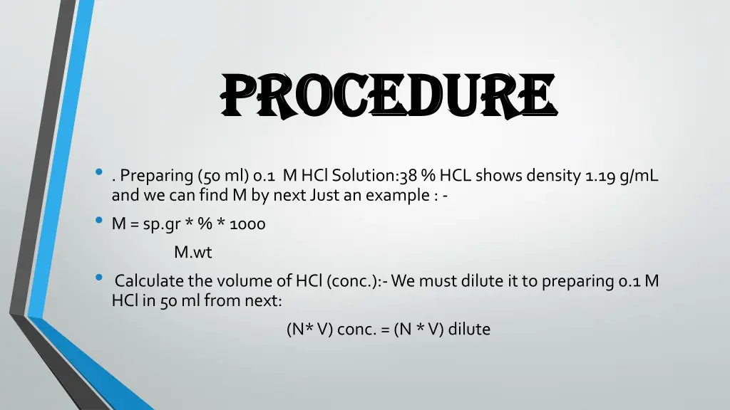 procedure procedure