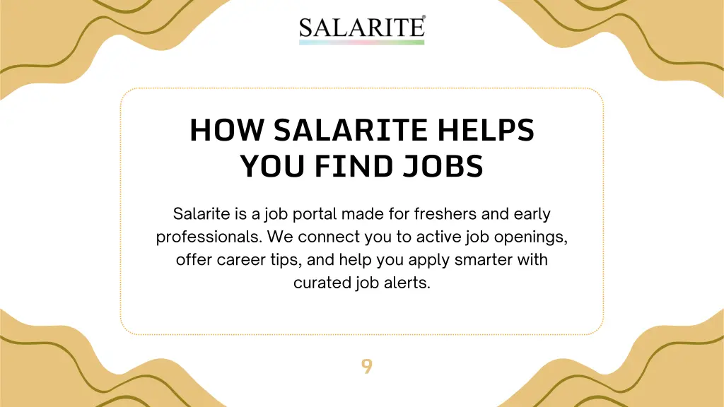 how salarite helps you find jobs