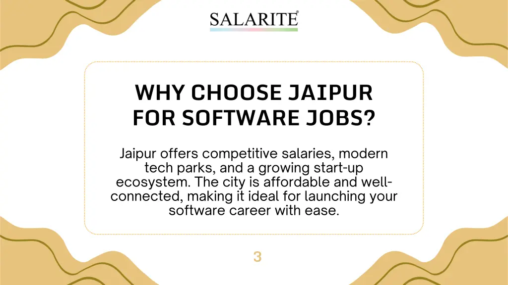 why choose jaipur for software jobs