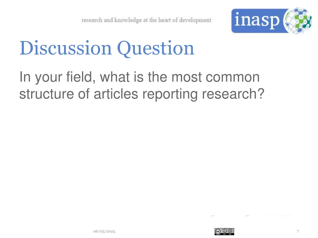 discussion question