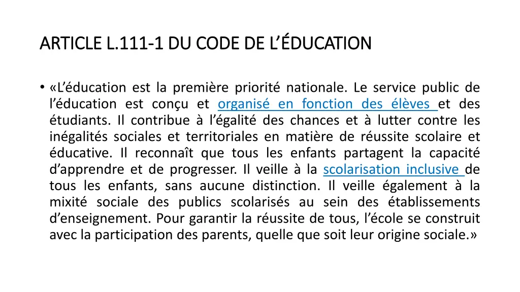article l 111 article l 111 1 du code