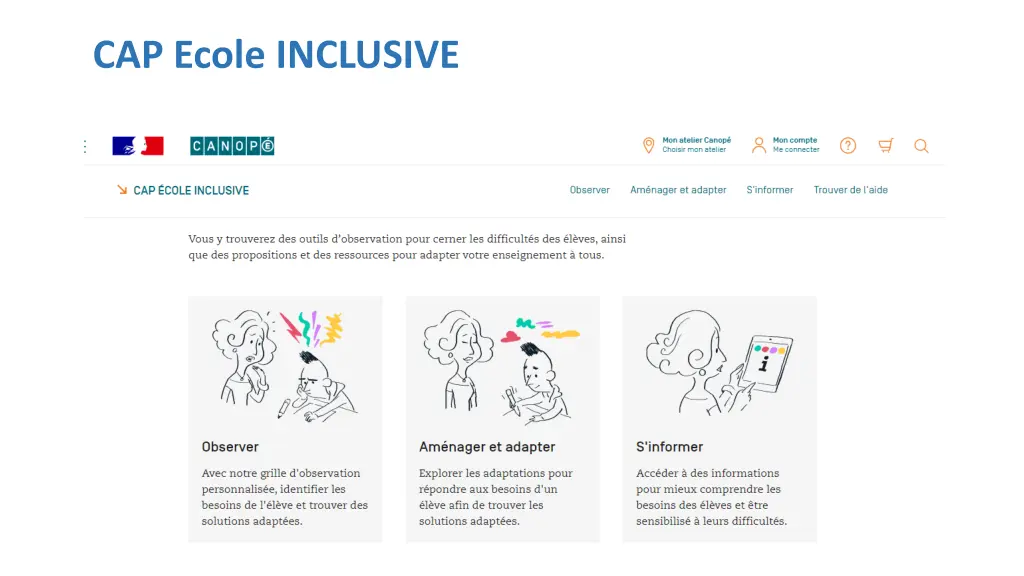 cap ecole inclusive