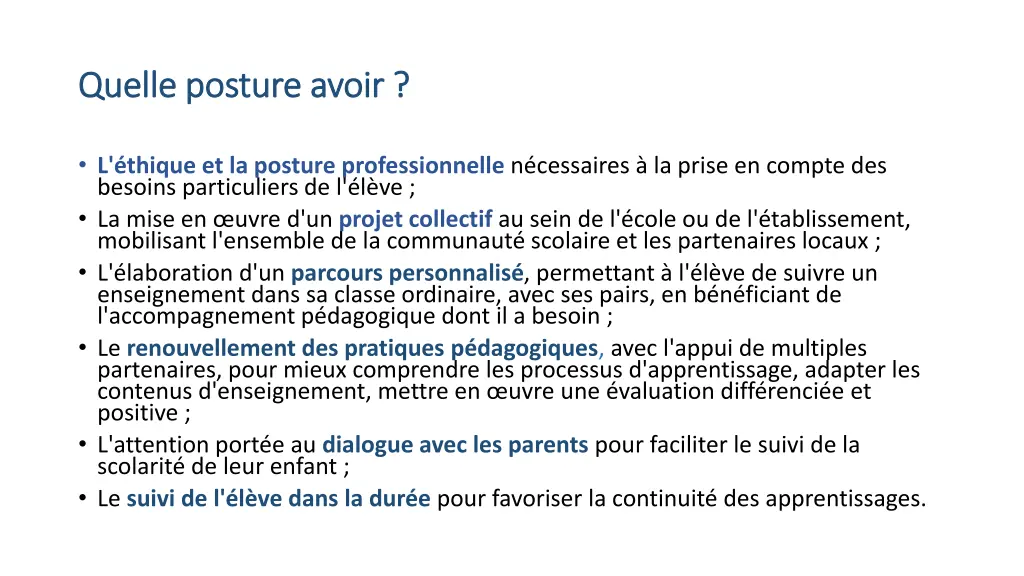 quelle posture avoir quelle posture avoir