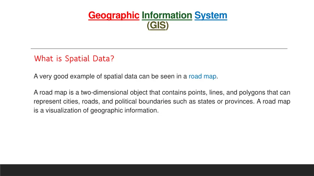 geographic information system gis 2