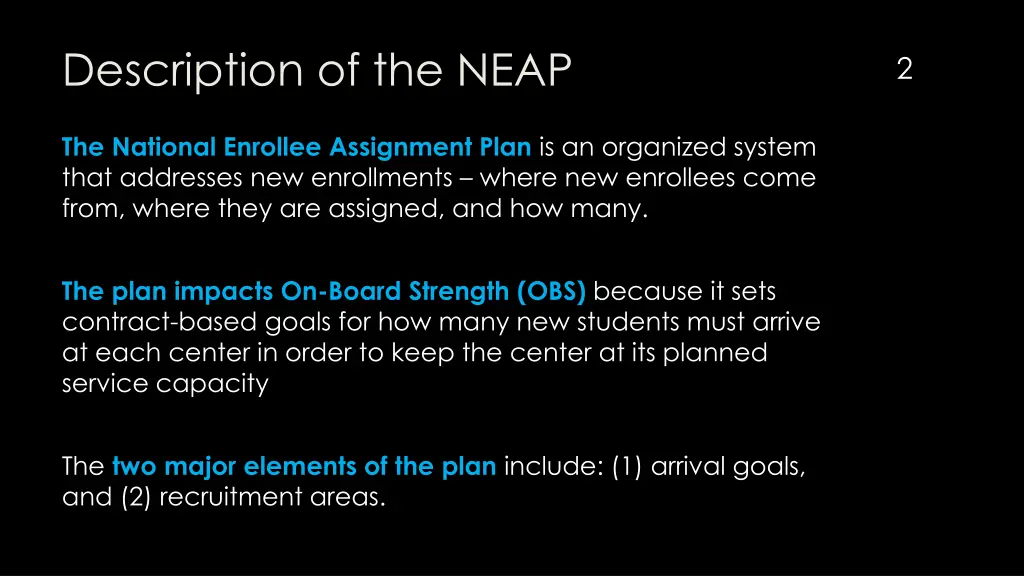 description of the neap