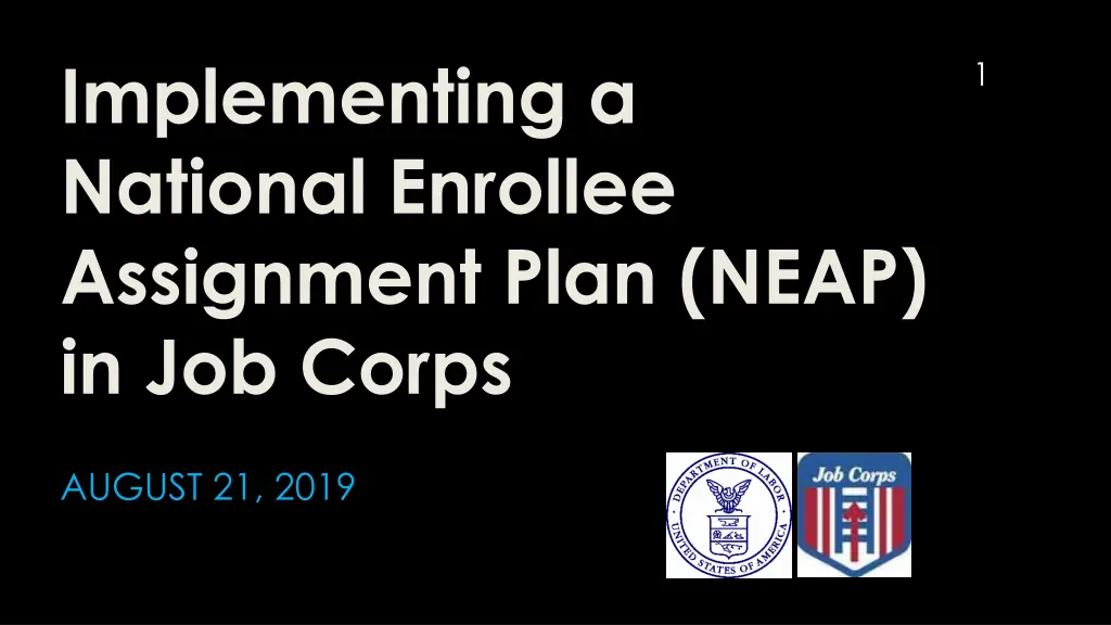 implementing a national enrollee assignment plan
