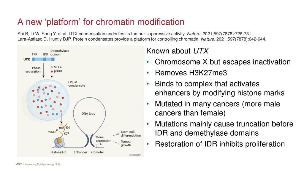 a new platform for chromatin modification
