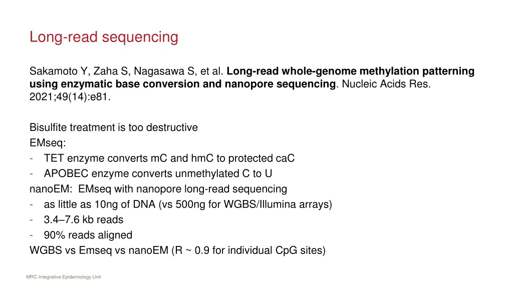 long read sequencing 1