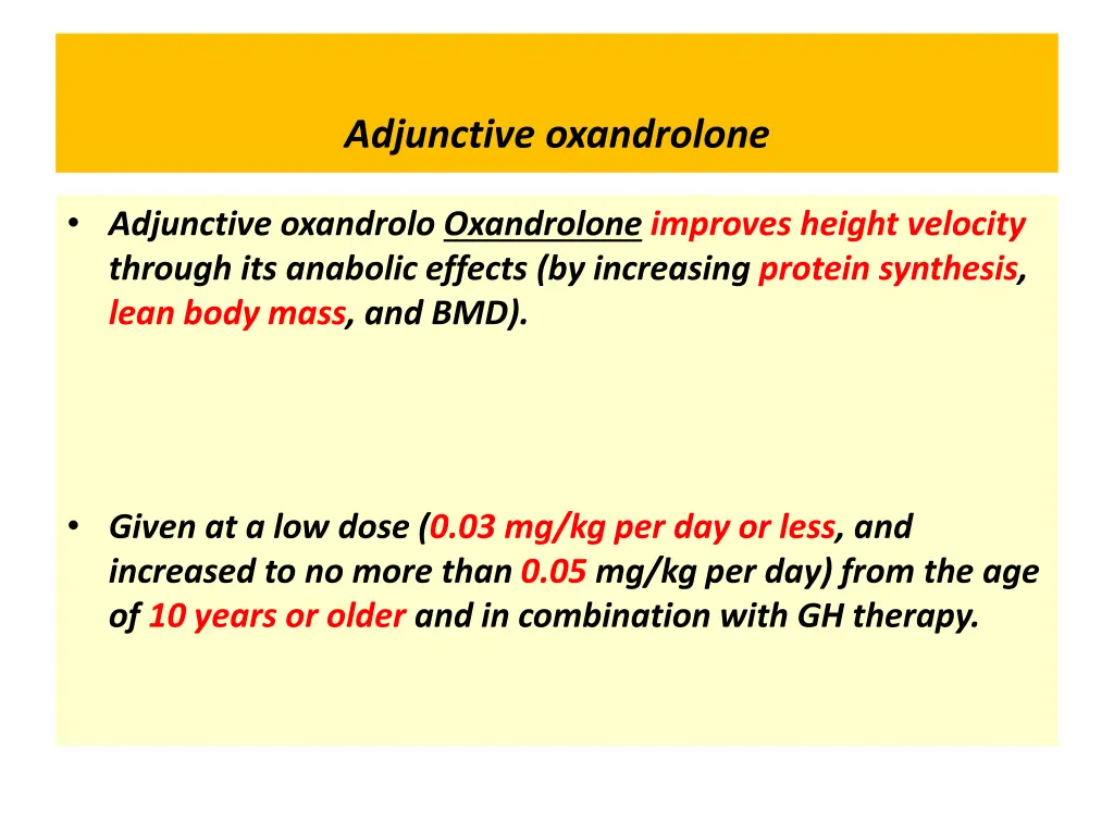 adjunctive oxandrolone