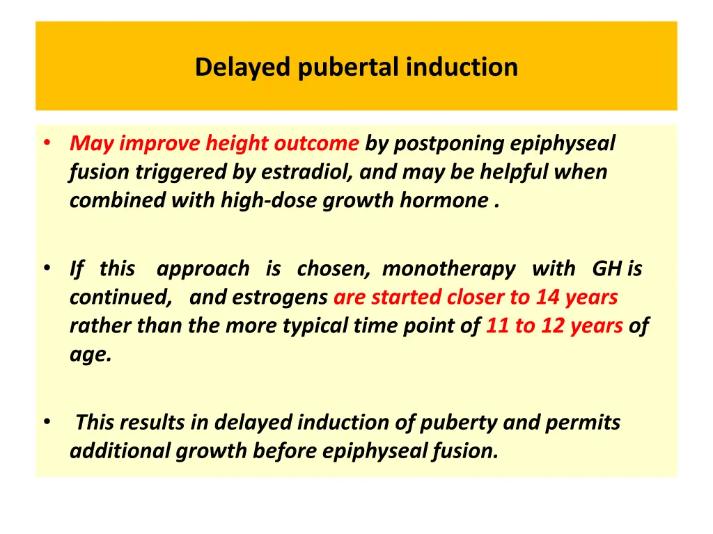 delayed pubertal induction