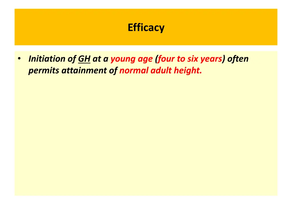 efficacy
