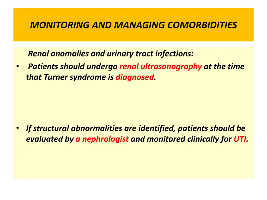 monitoring and managing comorbidities 10