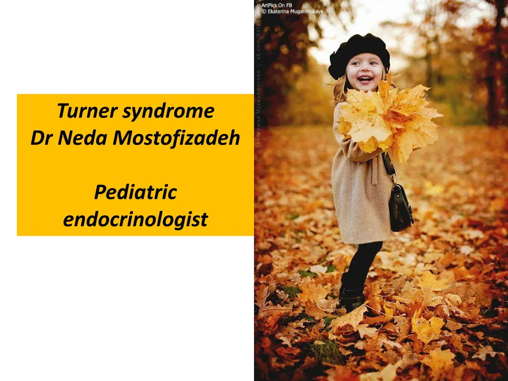turner syndrome dr neda mostofizadeh