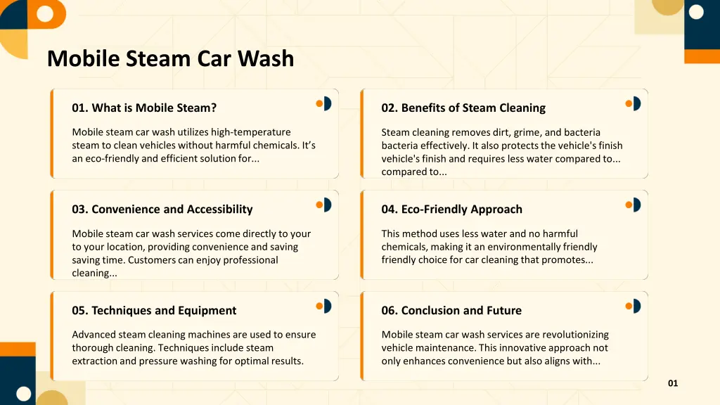 mobile steam car wash