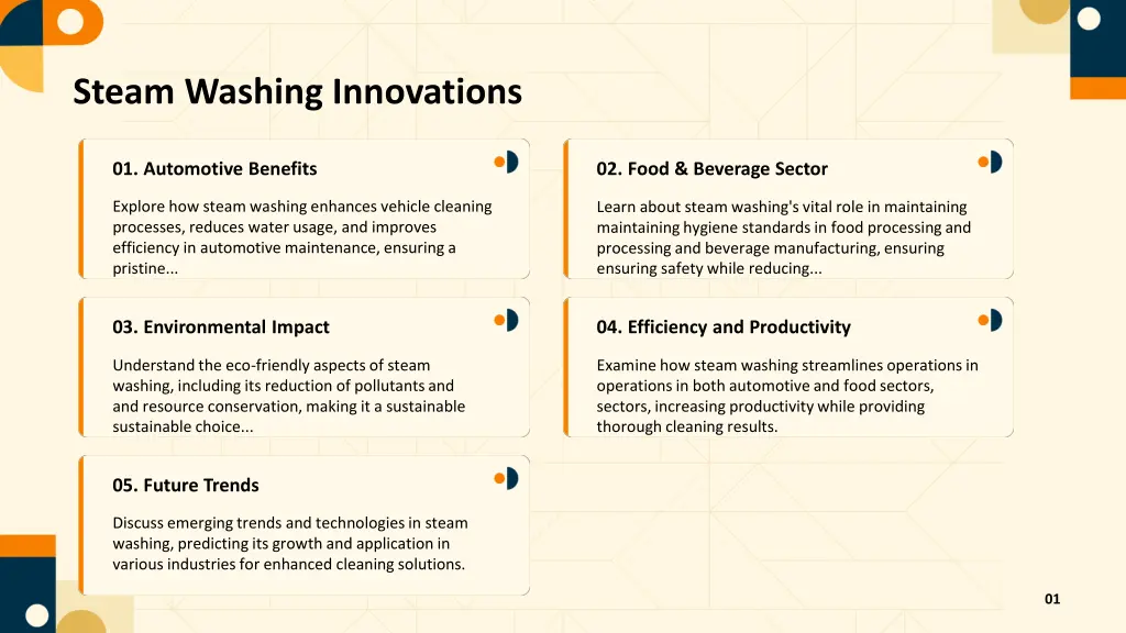 steam washing innovations