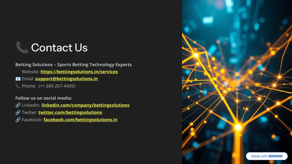 contact us