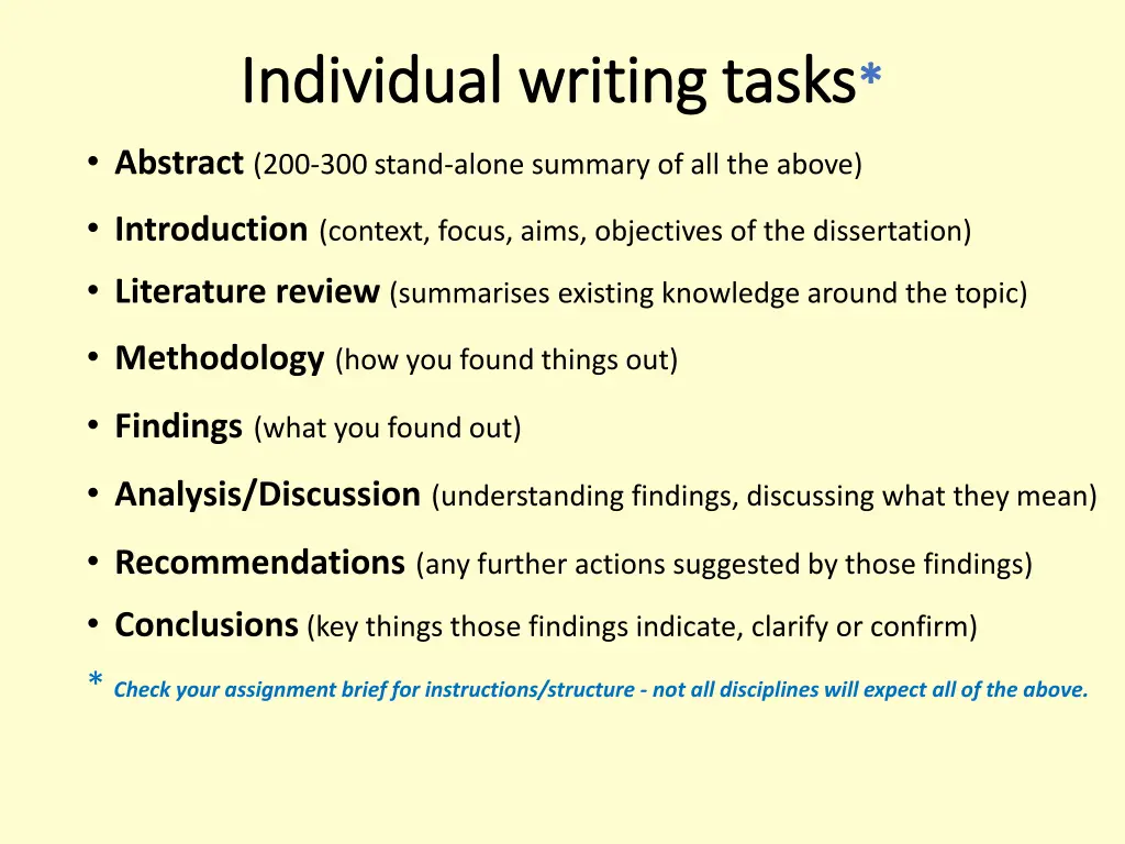 individual writing tasks individual writing tasks