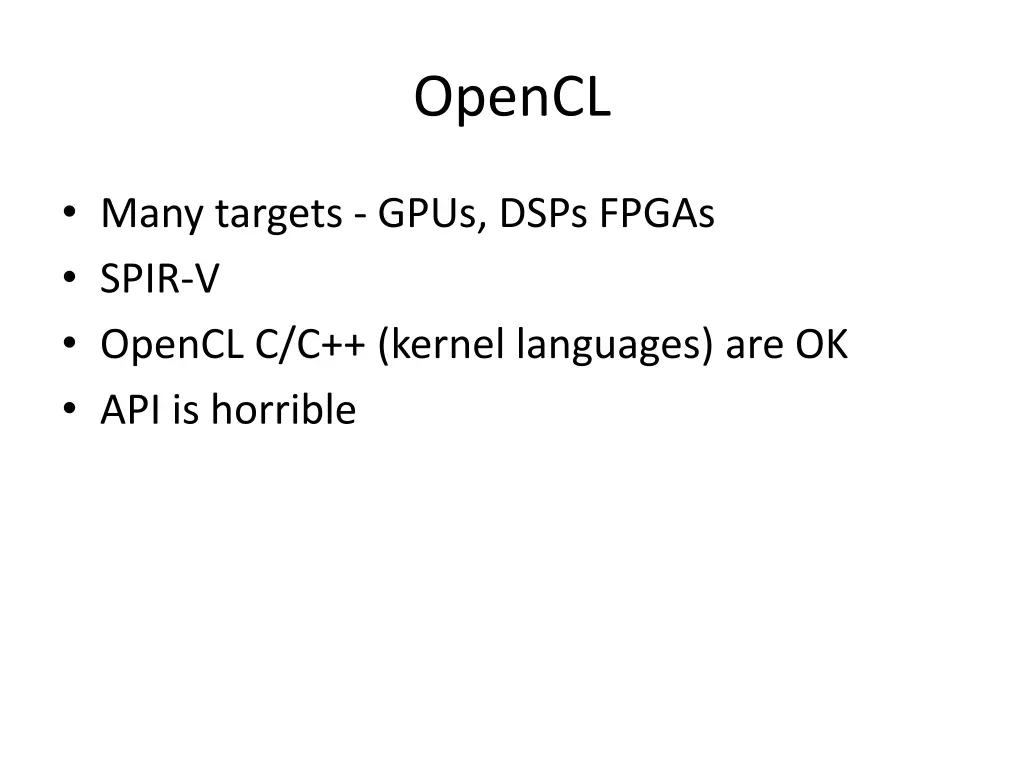 opencl