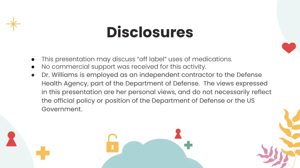 disclosures