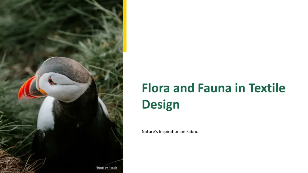 flora and fauna in textile design