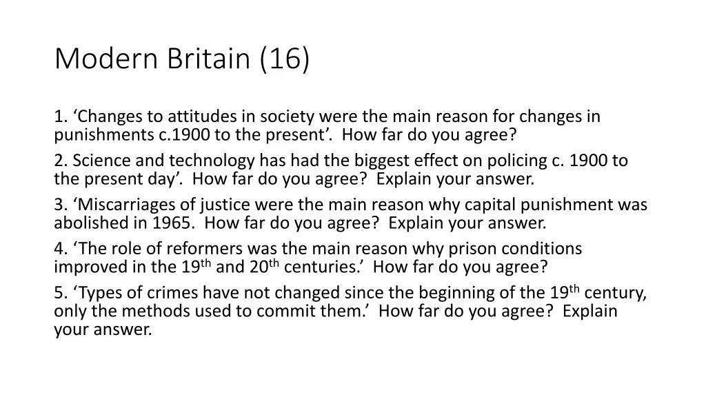 modern britain 16