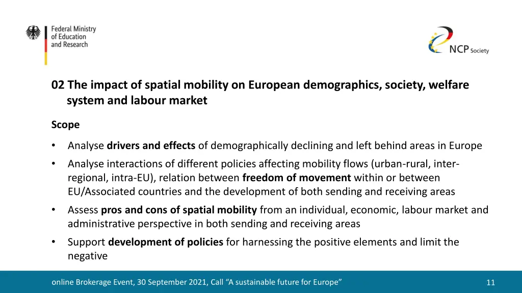 02 the impact of spatial mobility on european 1