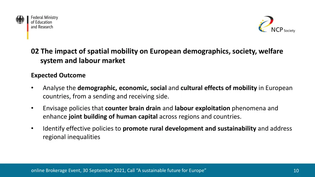 02 the impact of spatial mobility on european