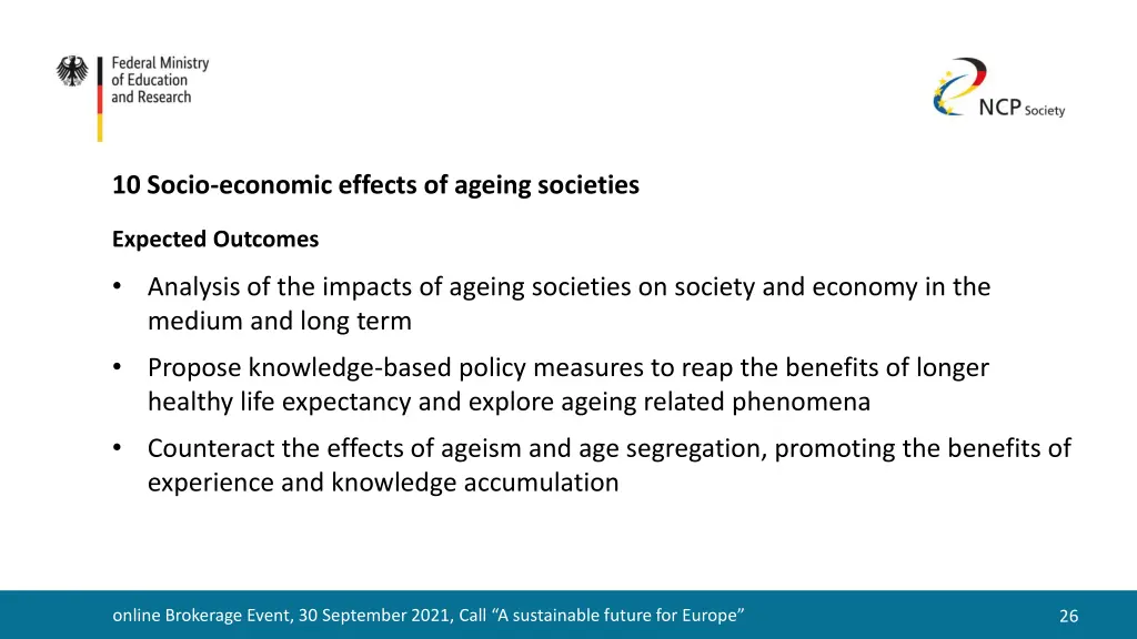 10 socio economic effects of ageing societies