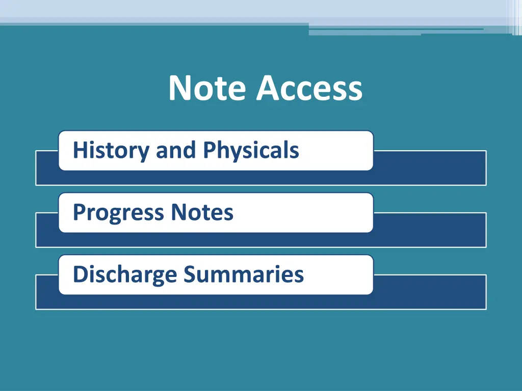 note access