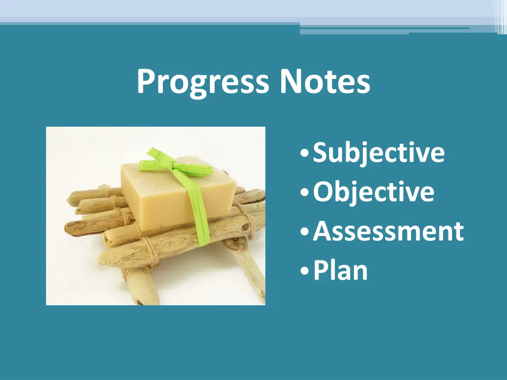 progress notes