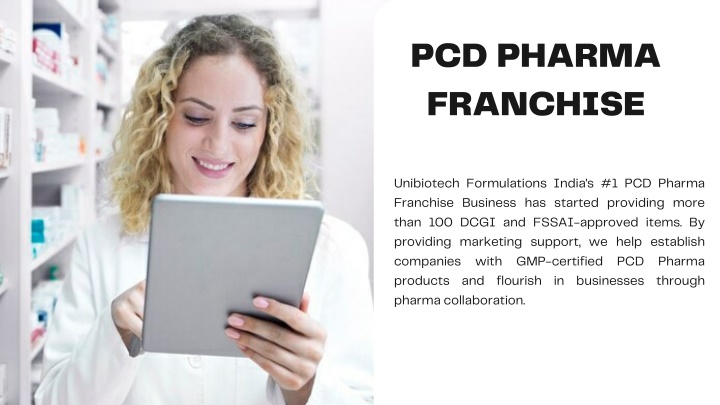 pcd pharma franchise