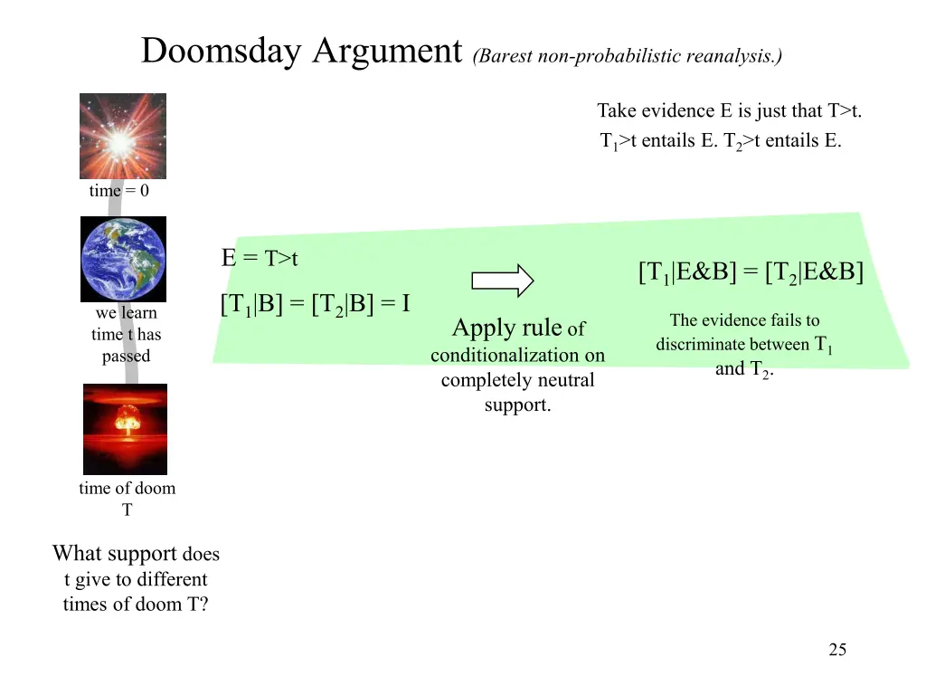 doomsday argument barest non probabilistic