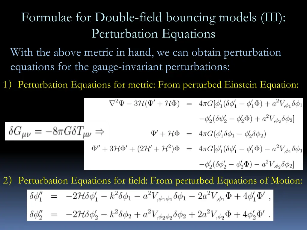 with the above metric in hand we can obtain